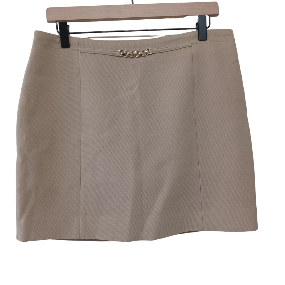 H&M Mini Beige Skirt Size 10